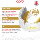 Протектор за уста за брекети  - Gold Level White Mouthguard for Braces